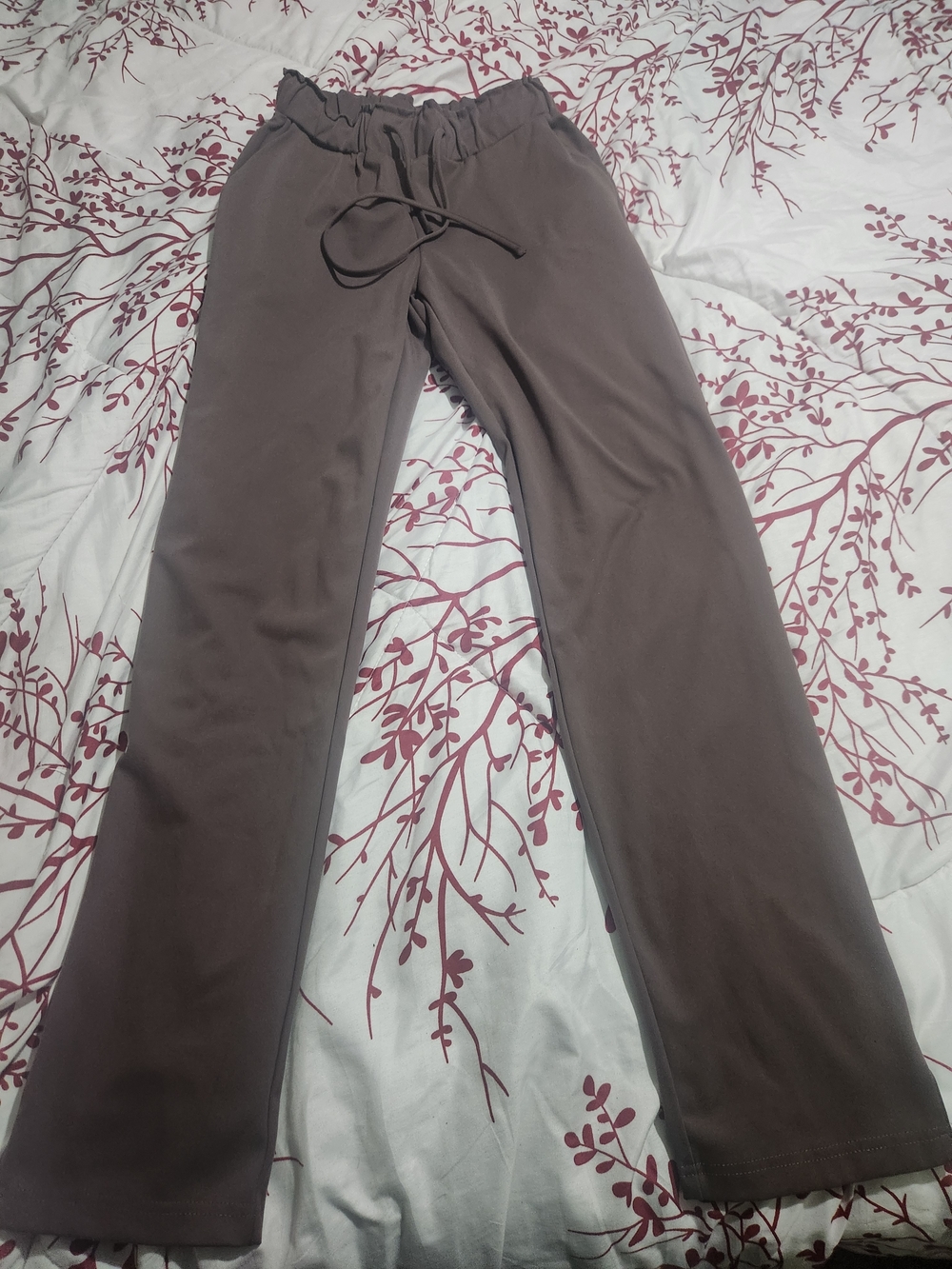 Joie Brown Drawstring Track Pants